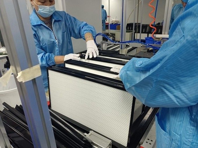 Shenzhen Zhong Jian South Environment Co., Ltd. línea de producción del fabricante