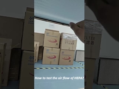 Filtro de aire HEPA de panel OEM con medios de carbono activado de clase H13