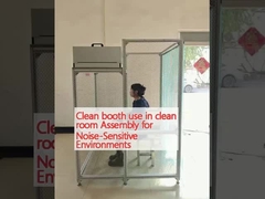 Utilización de cabinas limpias en salas limpias