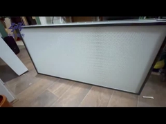 Unidades de filtro de ventilador con capó de flujo laminar de bajo ruido 1175*575mm FFU con filtro HEPA de calidad