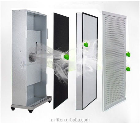 Las hojas de ventilador y los amortiguadores de vibración optimizados en unidad de filtro de ventilador de 575*575*320 mm FFU con control de ruido avanzado