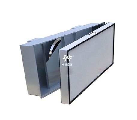 Soluciones de la industria 4.0 Unidades de filtro de ventilador FFU con velocidad de flujo de aire avanzada y marco de acero inoxidable / aluminio