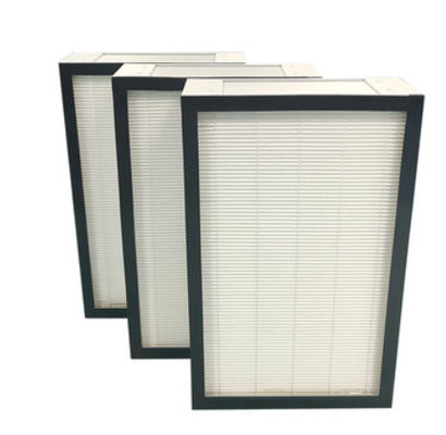 Filtro de aire de fibra de vidrio ultrafina, sala limpia Filtro HEPA H13 H14 U15 99,99% de eficiencia