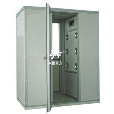Ducha de aire de cuarto limpio personalizada con diseño flexible puerta interior y dimensión general personalizada