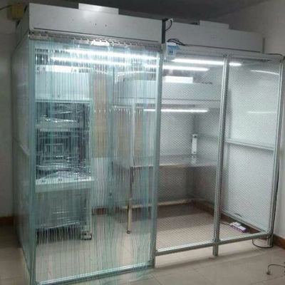 Salones limpios modulares prefabricados portátiles OEM Salón limpio libre de polvo ISO 5 6 7