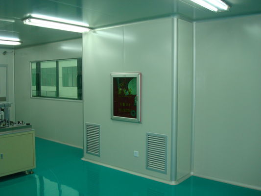 Sala limpia de laboratorio GMP personalizada Clase 100 ISO 5 6 7 8 Sistema de climatización de cabina portátil y modular sin polvo