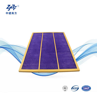 Panel de bajo mantenimiento suministrado por fábrica Prefiltro de aire con panal de miel de fibra sintética