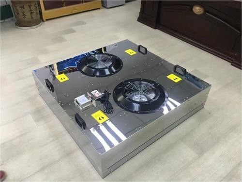 ISO 9001 Unidad de ventilador de filtro de flujo laminar FFU, con bajo ruido H14 FFU Sistema de control de grupo de filtros HEPA