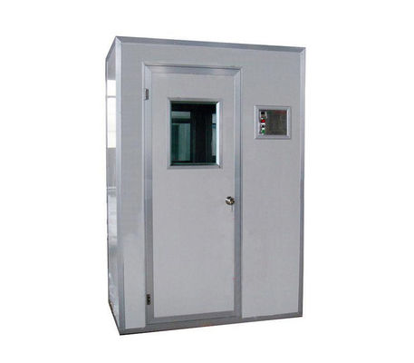 Unidades de ducha de aire de acero inoxidable de 1250W con puerta de persiana de PVC