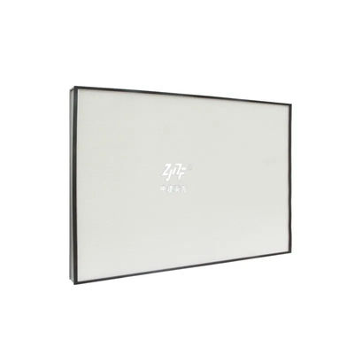 HEPA 99,99% Panel laminar de filtro de flujo de aire de doble perfil de fibra de vidrio H13 H14