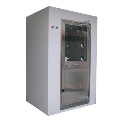 Industria 50Hz Equipo de limpieza de suela de acero inoxidable ducha de aire de acero, ducha de aire inteligente para biomedicina médica