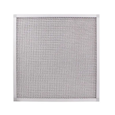 Sistema de aire acondicionado y aire acondicionado de malla metálica para filtro de aire rectangular