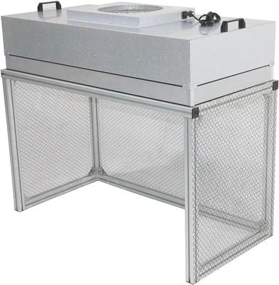 50HZ 60HZ Capó de flujo vertical, HEPA H14 FFU 110V 220V Capó de flujo de aire laminar