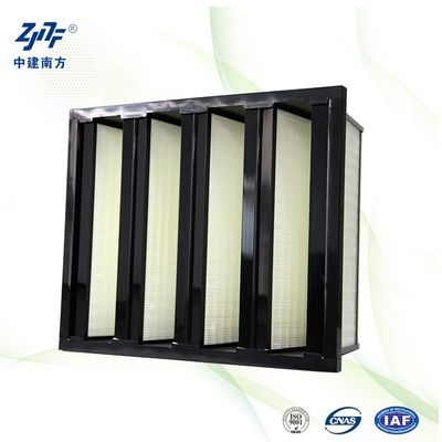 Sistema de HVAC de recogida de polvo alto W Cell V Banco de filtro de aire 99,99% para la sala limpia Capó de flujo laminar