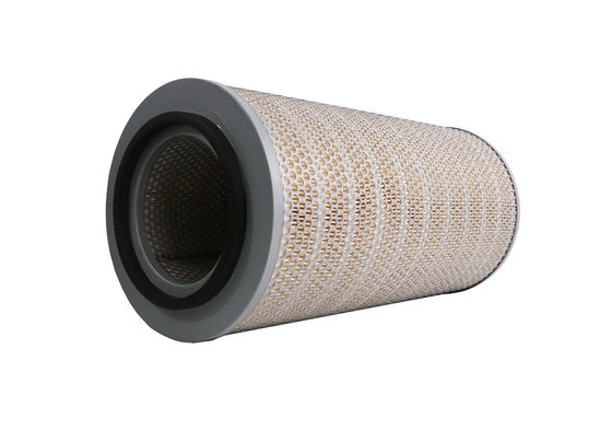 Sistema de aire acondicionado industrial cilindro de filtro HEPA papel redondo fibra de vidrio para ventilación de aire