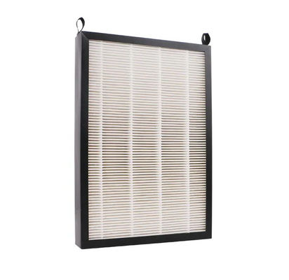 Combinado químico industrial HEPA purificador H14 filtro de aire de carbón activado con tejido de fundición
