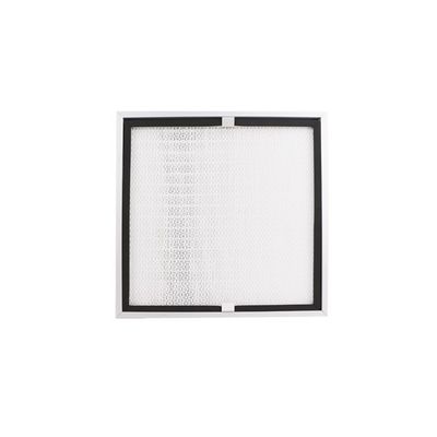 Sistema HVAC de la industria H13 H14 Filtro de aire HEPA con medios de carbono activado para plantas petroquímicas