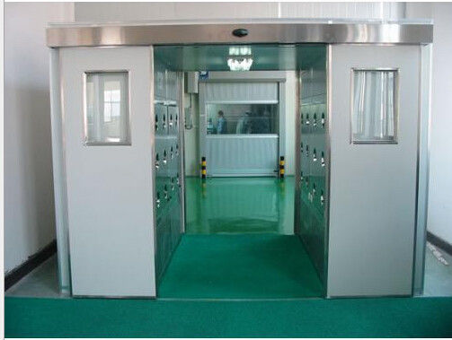 Equipo de sala limpia industrial Ducha de aire libre de polvo con puerta automática