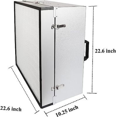 1175*575*320 mm Cuadro de acero inoxidable Unidad de filtro de ventilador FFU para instalaciones médicas