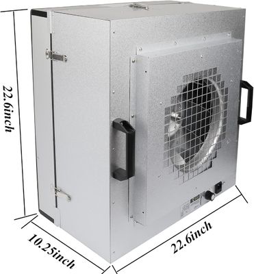 Sistema FFU de marco de aleación de aluminio SUS304 de corriente continua AC con motor de ventilador turbo H13/H14 El filtro HEPA incluido