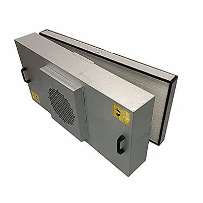 Unidad de filtro de ventilador de flujo laminar de sala limpia de 500-2000 M3/H con cuerpo de placa de acero inoxidable SUS304 disponible a medida