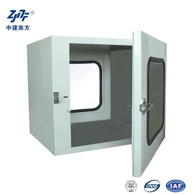 Caja de entrada de la sala limpia de aluminio y acero inoxidable con luz UV y sistema de bloqueo electrónico