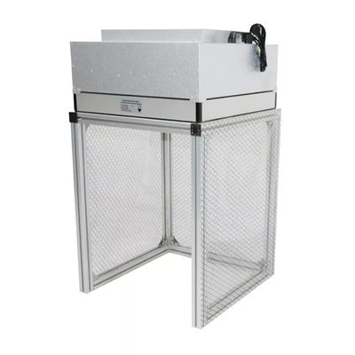 99.99% 0,3um Eficiencia de la manguera de aire y agua bobina de flujo laminar horizontal gabinete HEPA H14/U15 Tipo de filtro de aluminio / acero inoxidable