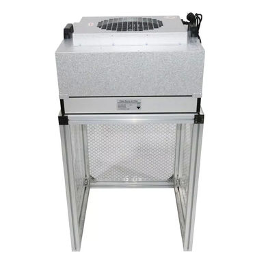 Entorno de trabajo estéril Banco de trabajo laminar de flujo de aire con filtro HEPA H14/U15 Tipo y tamaño de mesa 600*600*740