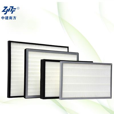 1170*570*69mm Filtros HEPA para salas limpias con banda de revestimiento interior EVA/EPDM y tamaño personalizado