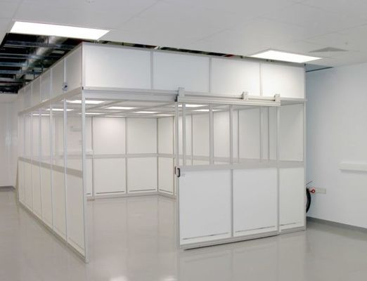 Materiales de aluminio Sala limpia Booth farmacia hospital fábrica de laboratorio