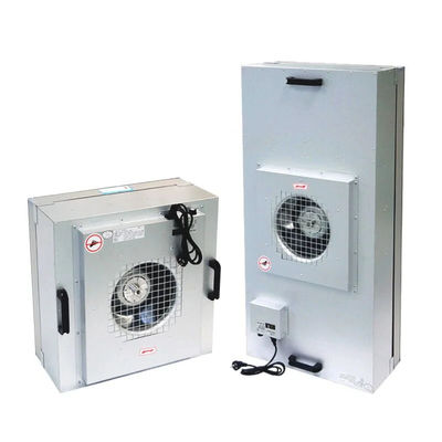 Eficiencia energética Unidad de filtro de ventilador FFU en negro para una distribución constante del flujo de aire