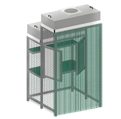 Procesos sensibles eligen la sala limpia de flujo laminar con una eficiencia de filtro del 99,99% en la planta de fabricación
