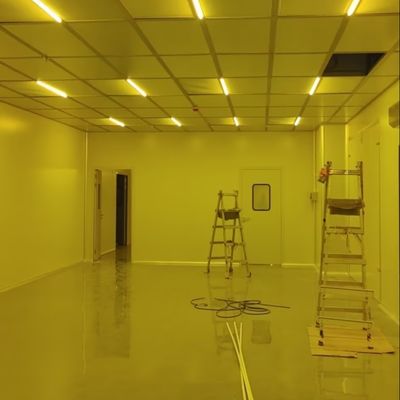 99.99% Eficiencia del filtro Sala limpia portátil para temperatura constante 20°C-22°C y control de humedad