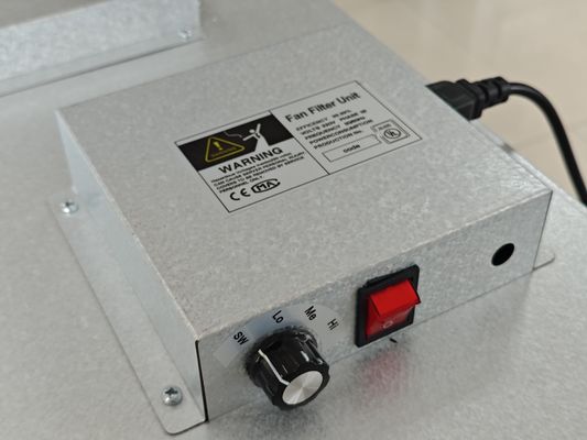 Eficiencia 99,99% H14 FFU Unidad de filtro de ventilador SUS304 de acero inoxidable de aluminio con revestimiento de zinc