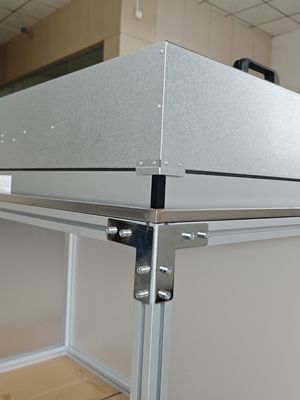 Flujo de aire laminar uniforme y 99,99% de eficiencia del filtro en el capó de flujo laminar HEPA para espacios de trabajo limpios