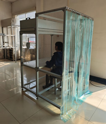 Cuarto limpio de acero galvanizado con 99,99% de eficiencia de filtro y 99,999% de eficiencia de filtros Hepa