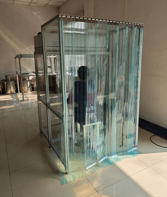 20% 30% de suministro de aire fresco Sala limpia con acero inoxidable / acero galvanizado y 99,99% 0,3um eficiencia del filtro