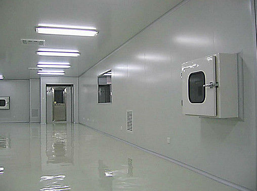 4 boquillas caja de paso de la sala limpia para la velocidad de pulverización flujo de aire limpio y desalojar partículas en líneas de producción estériles