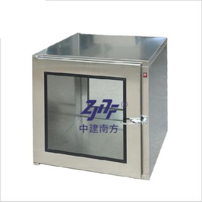 Caja de paso para sala limpia ensamblada modular SUS304 con enclavamiento