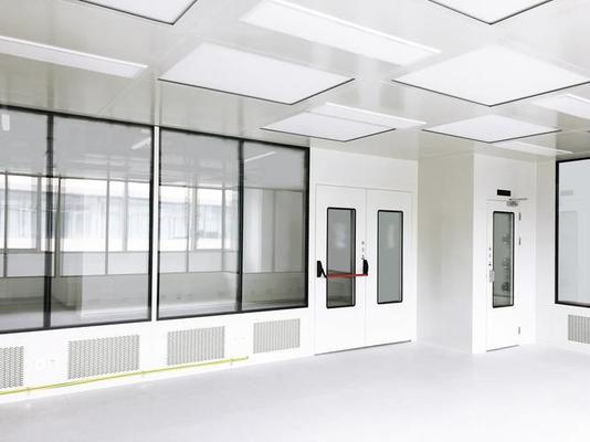 Ventajas de eficiencia de la construcción 30% más rápido Equipo de laboratorio de sala limpia con tasa de intercambio de aire de 100