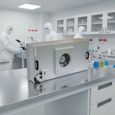 quality Unidad de filtro de ventilador HEPA con 99,99% de eficiencia SUS304 de acero inoxidable y control de tres velocidades para salas limpias factory