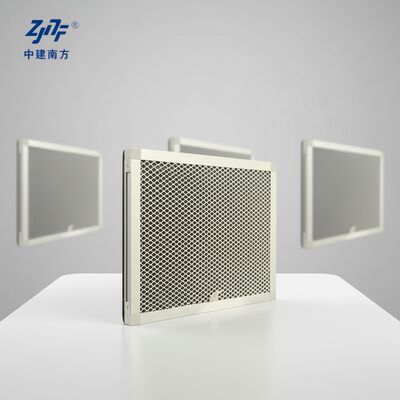 Filtro HEPA industrial de medios de fibra de vidrio de precisión de filtración de 0,3 um de prueba de fugas de alta eficiencia del 99,99% para salas blancas
