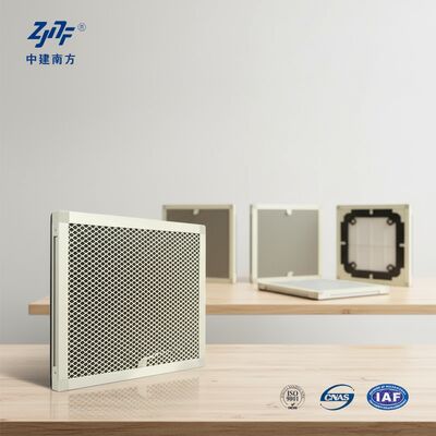 Panel de precisión de filtración de 0.3um personalizado Filtro HEPA con prueba de fuga del 99,99% y medios de fibra de vidrio para aplicaciones industriales