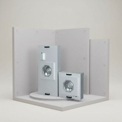 quality Unidad de filtro de ventilador HEPA H14 con marco de acero inoxidable SUS304 y control de tres velocidades para salas limpias factory