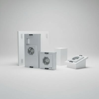 quality H14 HEPA Fan Filter Unit with SUS304 Stainless Steel Frame and Three-Speed Control for Cleanrooms factory